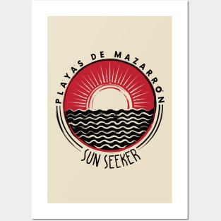 Playas de Mazarron - Sun Seeker V02 Posters and Art